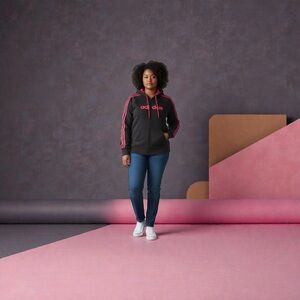 Vintage 90’s woman’s Adidas zip up hoodie